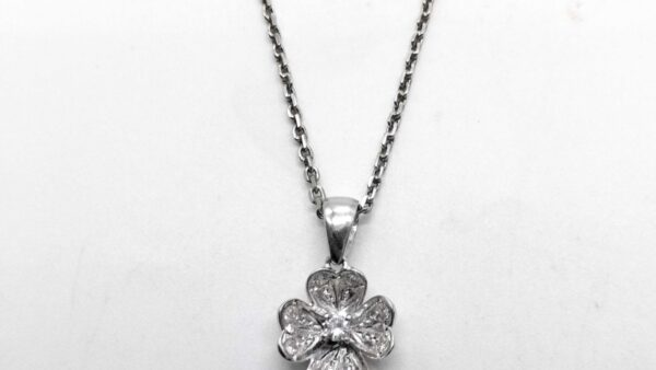 【佐賀市の買取実績】ネックレス D0.18ct（K18/K14・5.2g）を59,000円でお買取りしました