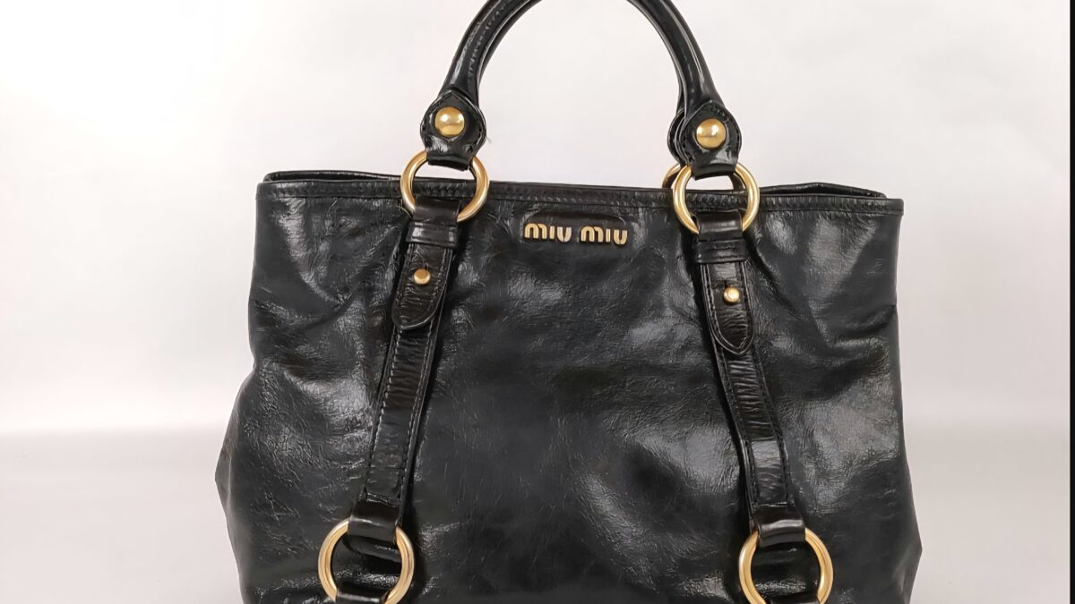久留米市で買取したミュウミュウ ハンドバッグ